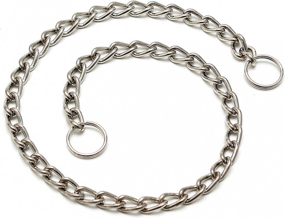 Goedkoopste Bondage Play ketting met sleutelringen - 50 cm