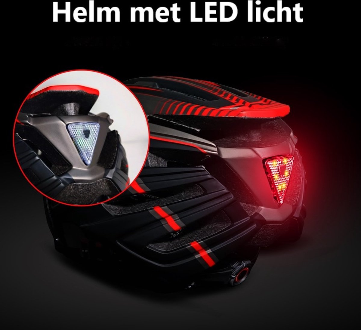 abus fietshelm met verlichting