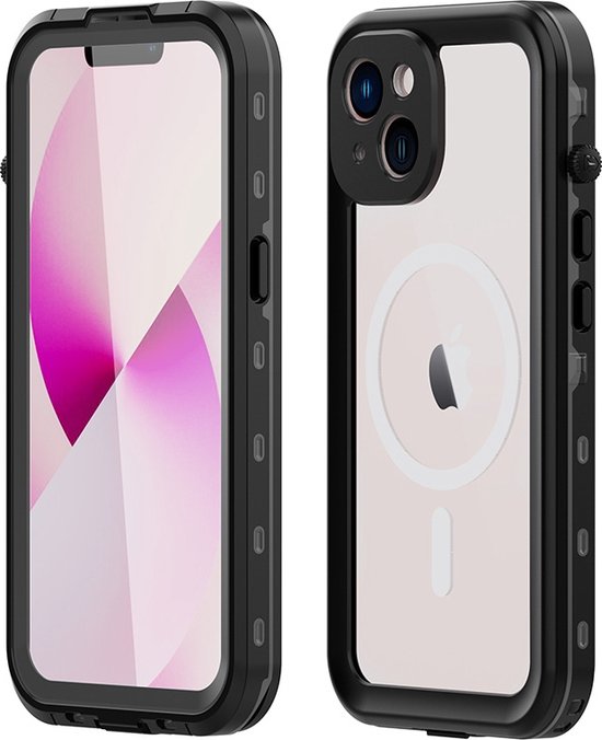 geschikt voor iPhone 14 Hoesje Waterdicht Veilig Onderwater tot 2 meter Perfecte... bol