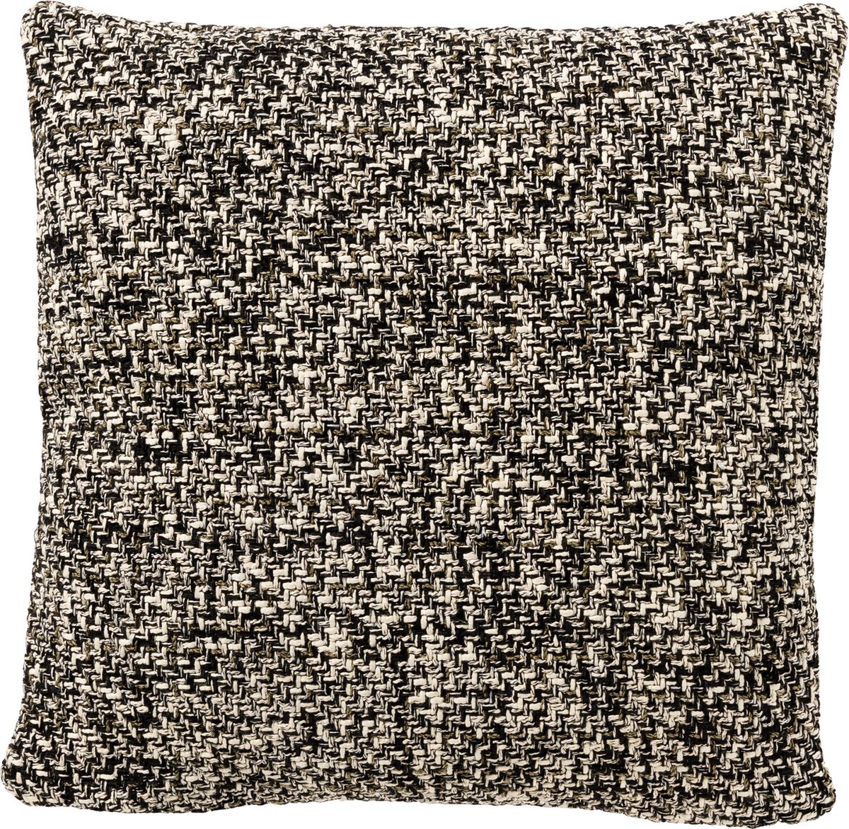 Hoii PHILIPPE | sierkussen 45x45 cm | Raven | zwart | Hoii | met duurzame kussenvulling