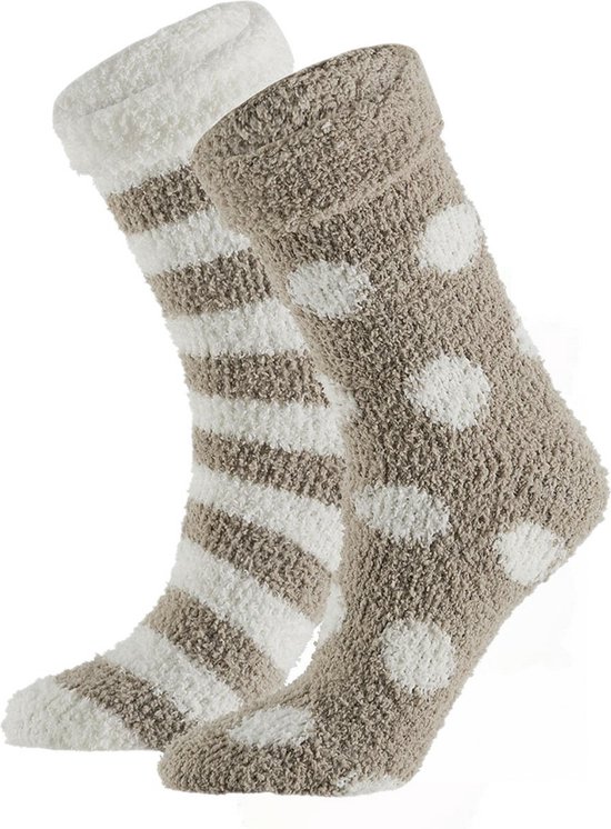 Chalier 5 paar knuffelsokken heren bedsokken knuffelzacht zachte sokken
