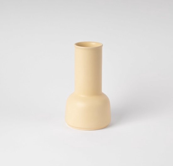 Carafe / vase Raawii Omar D12,5cm H22,4cm jaune soft