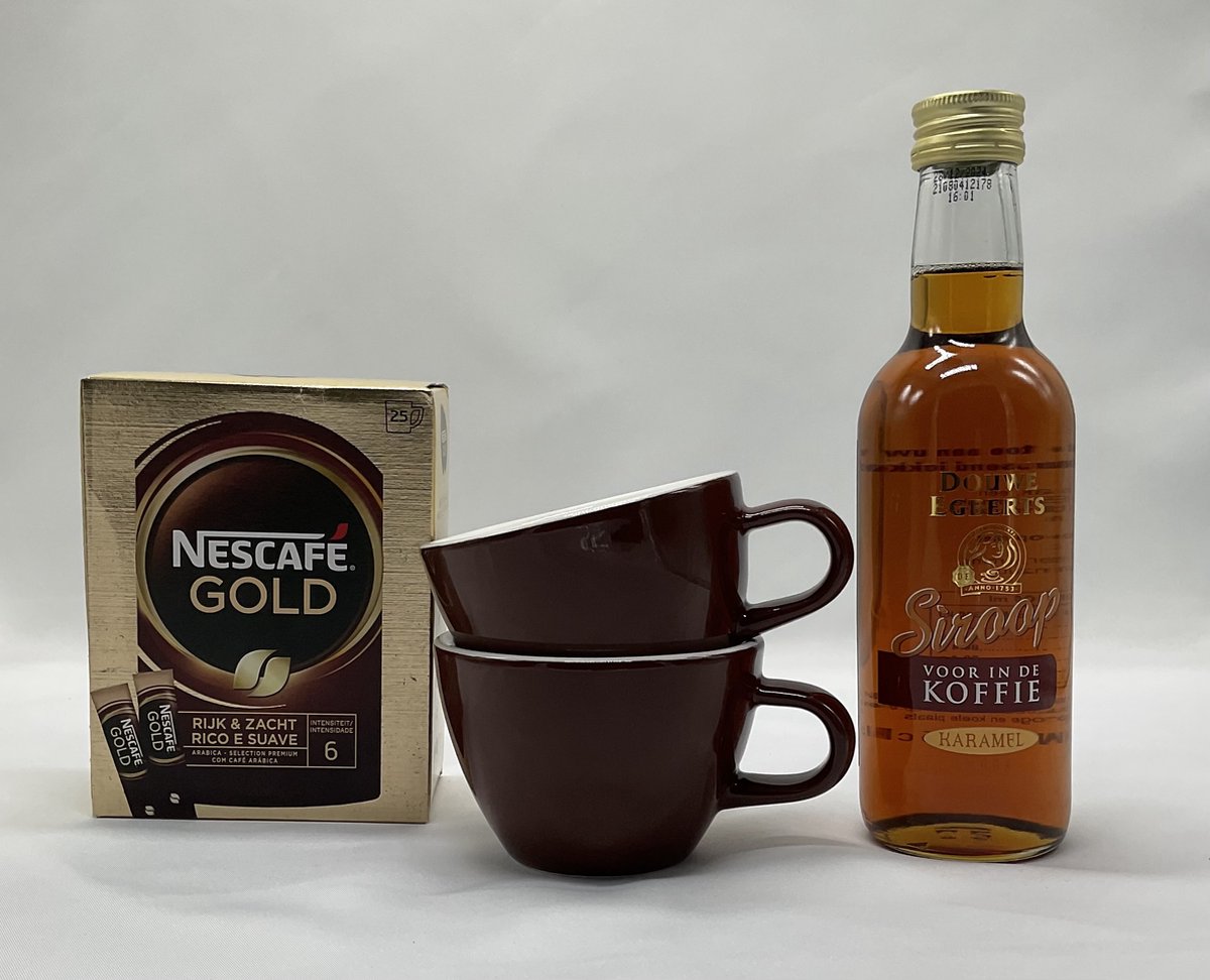 Giftbox koffie - ACME - 150 ml porseleinen servies - kadodoos