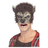 Dressing Up & Costumes | Costumes - Halloween - Werewolf Half Face Mask