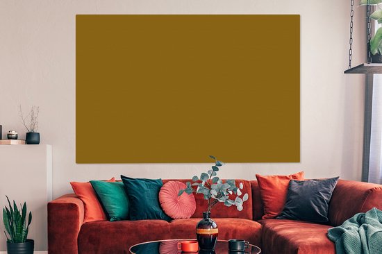 Toile Peinture Or - Luxe - Intérieur - 180x120 cm - Décoration murale XXL