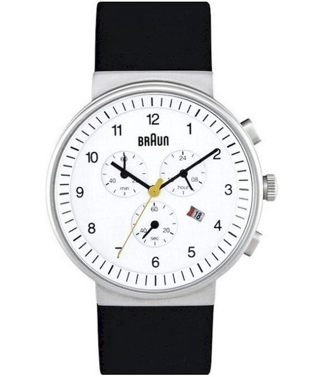 Braun BN 0035 WHBKG klassiek horloge