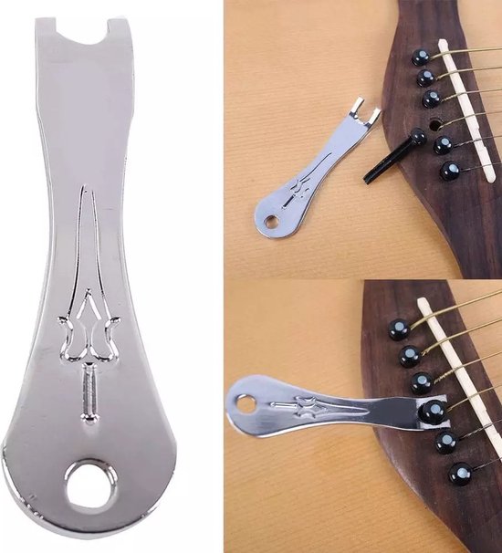 6 Pcs Goupille De Pont Chevilles Chevalet Pour Guitare Acoustique