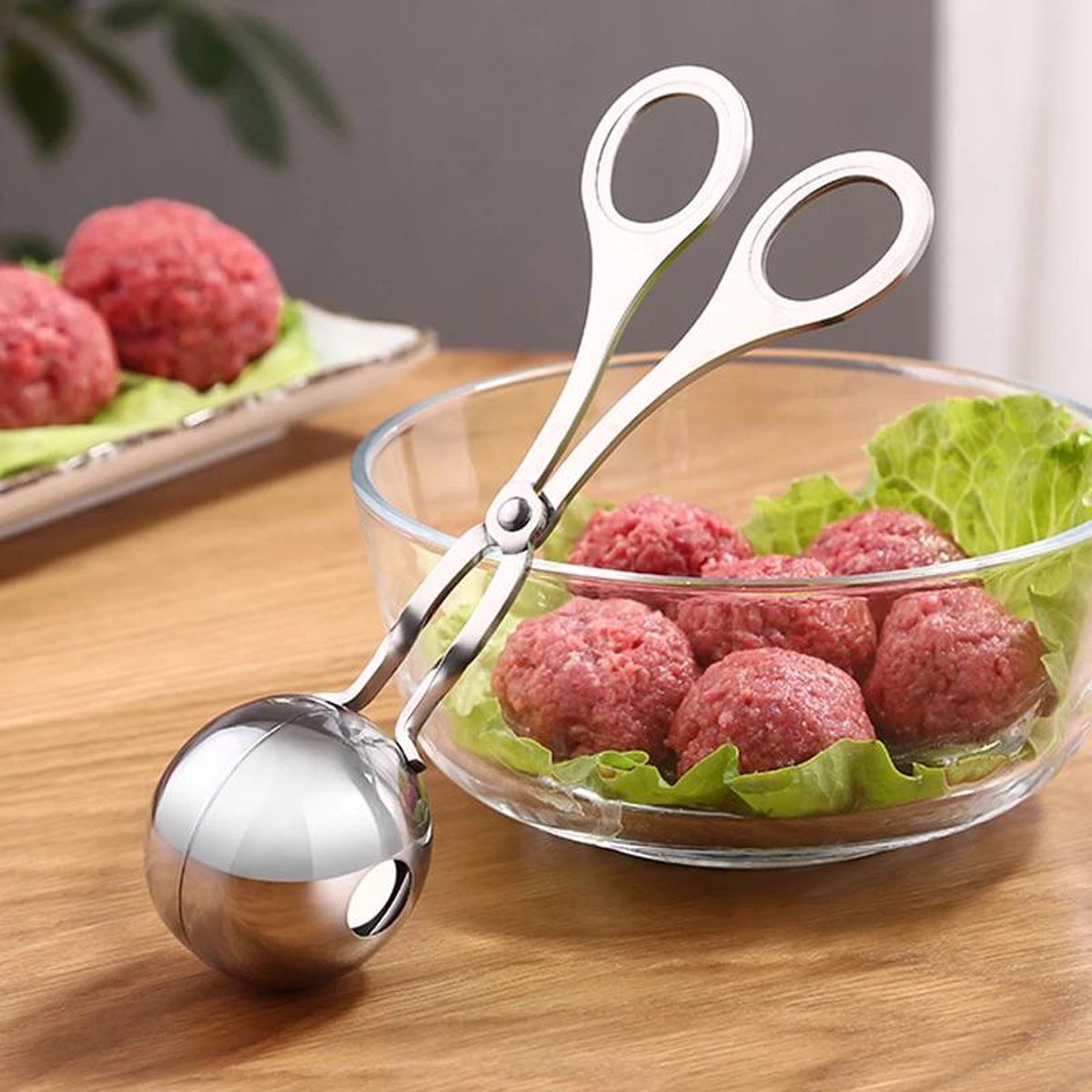 Machine à Boulettes De Viande En Inox – Moule Triple Avec Spatule – 24 Cm – Facile à Utiliser Et à Nettoyer - 14