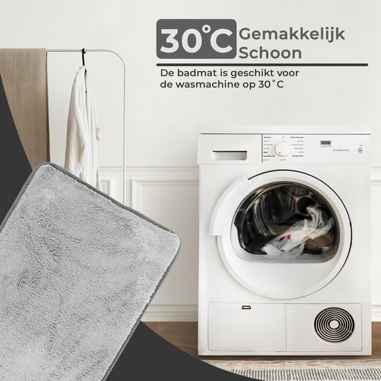 Je ziet er goed uit Badmat 54x64cm Microvezel absorberende badmat Groen