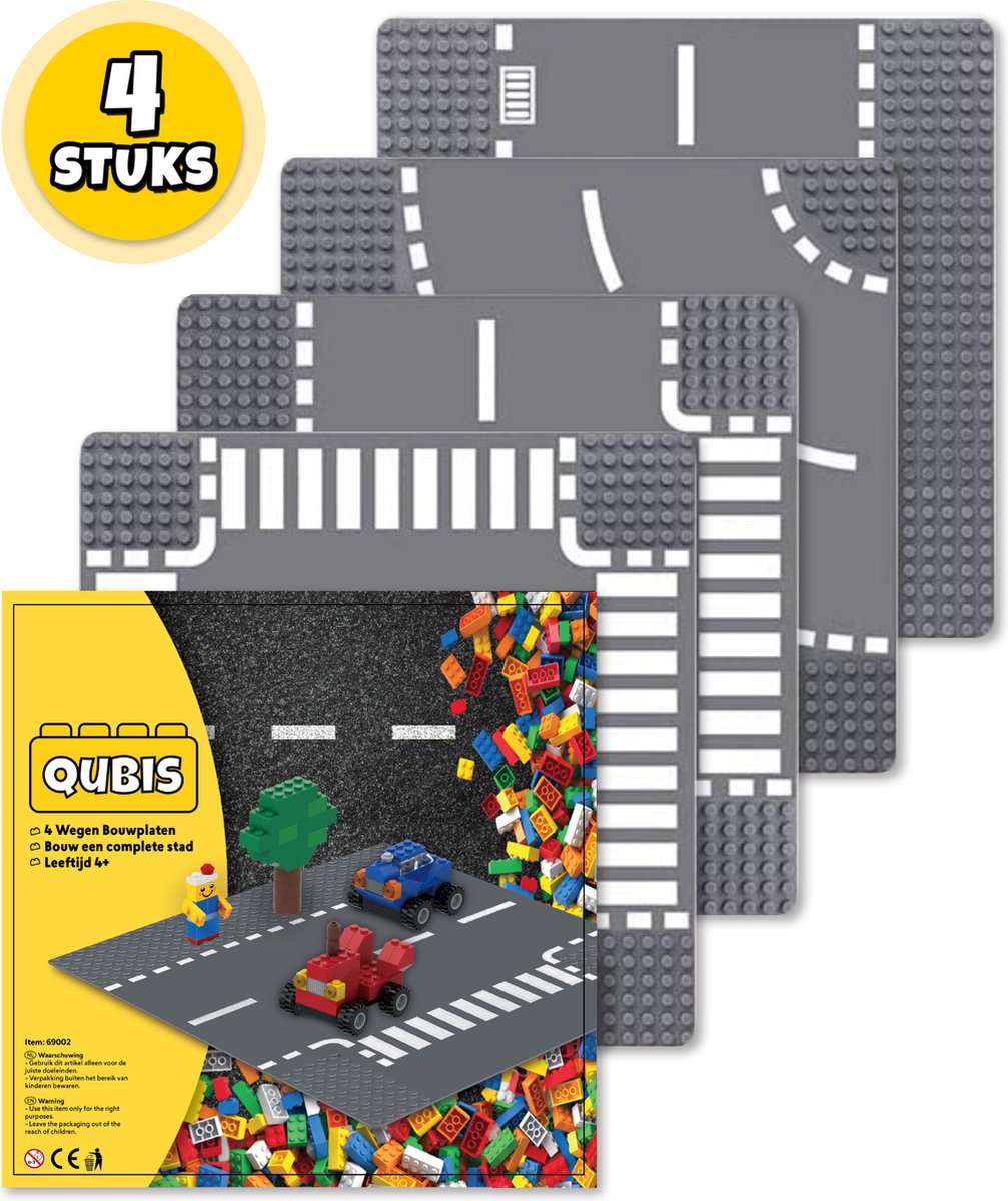 LEGO CITY PLAQUE ROUTE DROITE ET JONCTION 2006