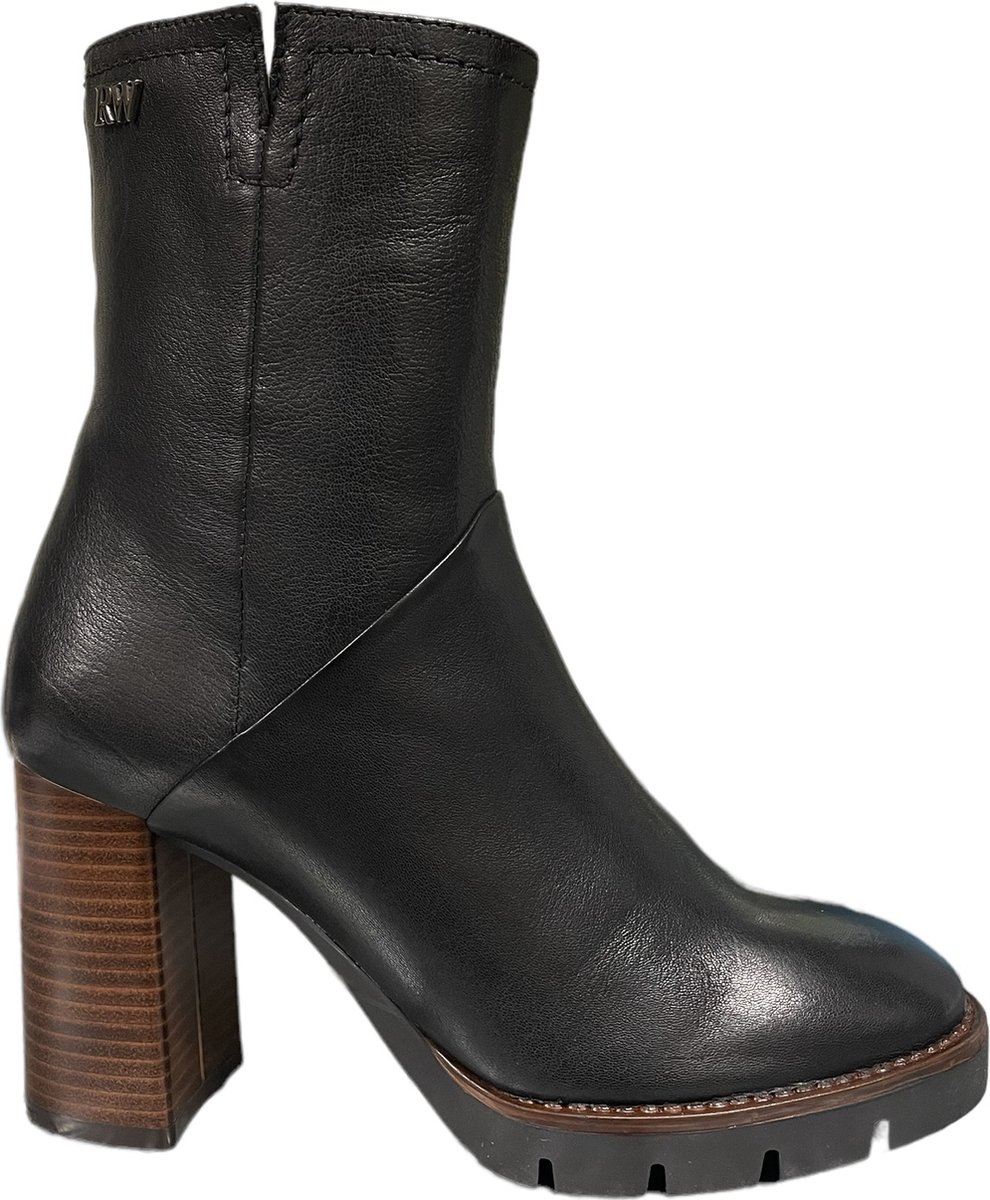 Riverwoods Glammy Nero - dames laarzen - Zwarte hakken - Vrouwlijke schoenen - Riverwoods laarzen - Damesschoenen