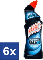 Harpic WC Gel Power Plus max 10 Actions Ultra Hygiëne - 750ml - 6 X Stuks