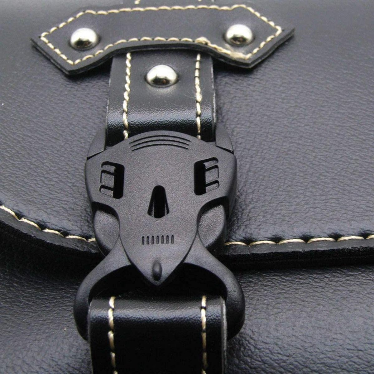 Sacoche De Selle Sacoches De Moto En Cuir PU, Pochette À Outils Latérale, 1 Paire De Bagages, Pièces De Sac De Selle Pour Harley Sportster XL883 XL1200 Sac De Rangement