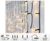 Oneiro’s luxe IJspegel verlichting - 360 LED - 12 meter - warm wit - 8 lichtfuncties + geheugen - kerst - lichtgordijn - feestdagen - winter - verlichting - binnen - buiten – sfeer