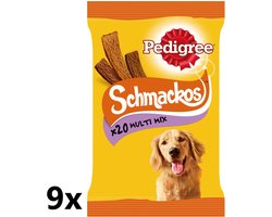 Pedigree - Schmackos - Multi Mix - Hondensnacks - 9x144g