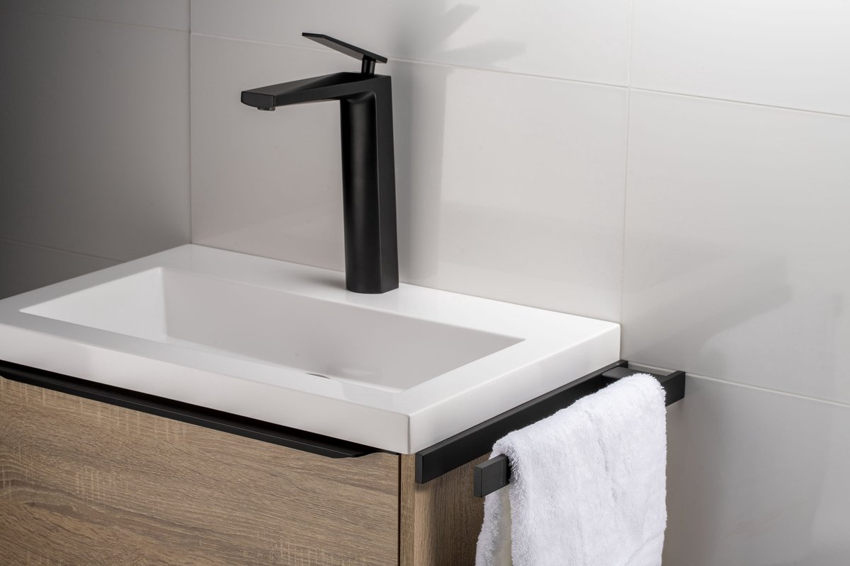 Sagittarius One 401S1 Porte-Serviettes Auto-Adhésif 40cm - Acier Inox 304 Chrome Salle De Bain
