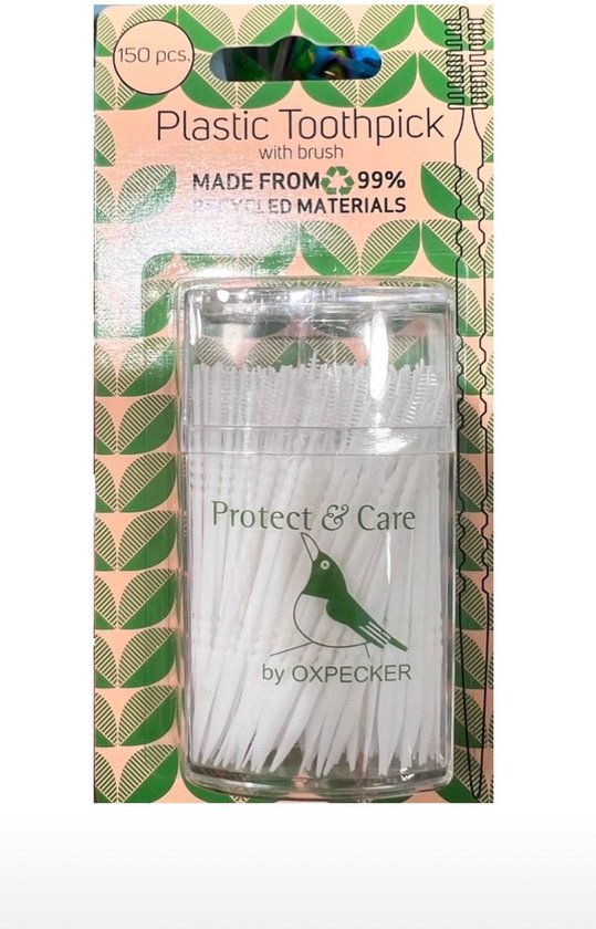 2 in 1 Brush and Toothpick (1doosje, 150stk) bol