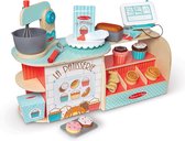 Melissa & Doug Houten bakkerij La Patisserie (39-delig) - Houten spellen voor kinderen - Rollenspeelgoed - Montessorispel - 3+ - Cadeau voor jongen of meisje