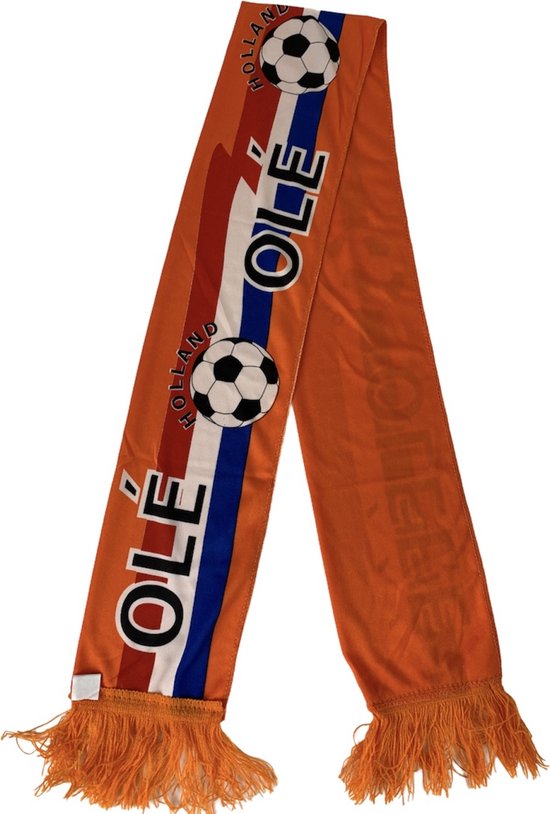 Oranje Sjaal EK/WK Voetbal - lengte 140 cm | bol