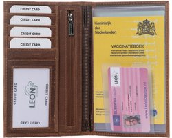 Autopapieren Mapje - A5 map - Leer - kentekenbewijs mapje - Autopapieren hoes - Cadeau voor man - Cadeau voor vrouw - Kado man - Kado vrouwen - Kado mannen verjaardag - Mannen cadeautjes - Vrouwen cadeautjes - Portefeuille heren - Portefeuille dames