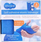 Bandage Médical Élastique 5.1 X 4.6 Cm Bande De Compression Rayée  Auto-Adhésive Respirante Bande Médicale Accessoire De Sport pour Soutien De  La