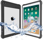 Hoes Waterdicht Full Protect Cover Zwart Geschikt voor Apple iPad 9.7 (2017/2018)