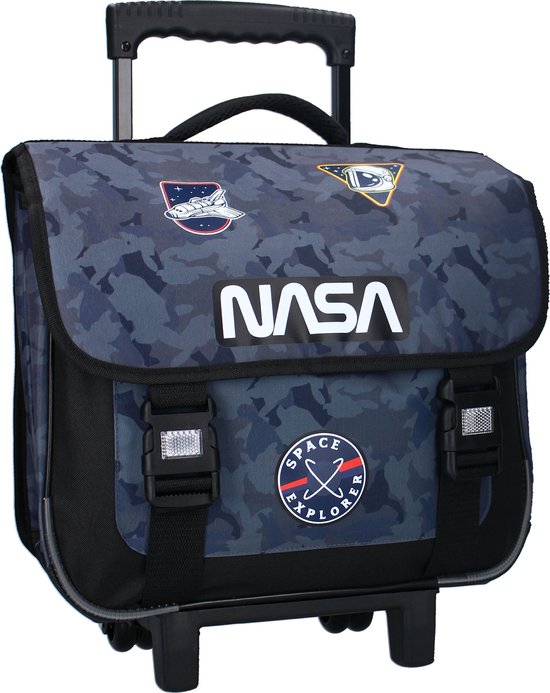 Trolley Schoolrugzak Nasa Space Explorer › Zaini trolley › Vadobag