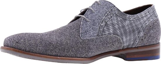 Floris Van Bommel Sfm-30266-01 Nette schoenen - Veterschoenen - Heren -  Grijs - Maat 42⅔ | bol.com