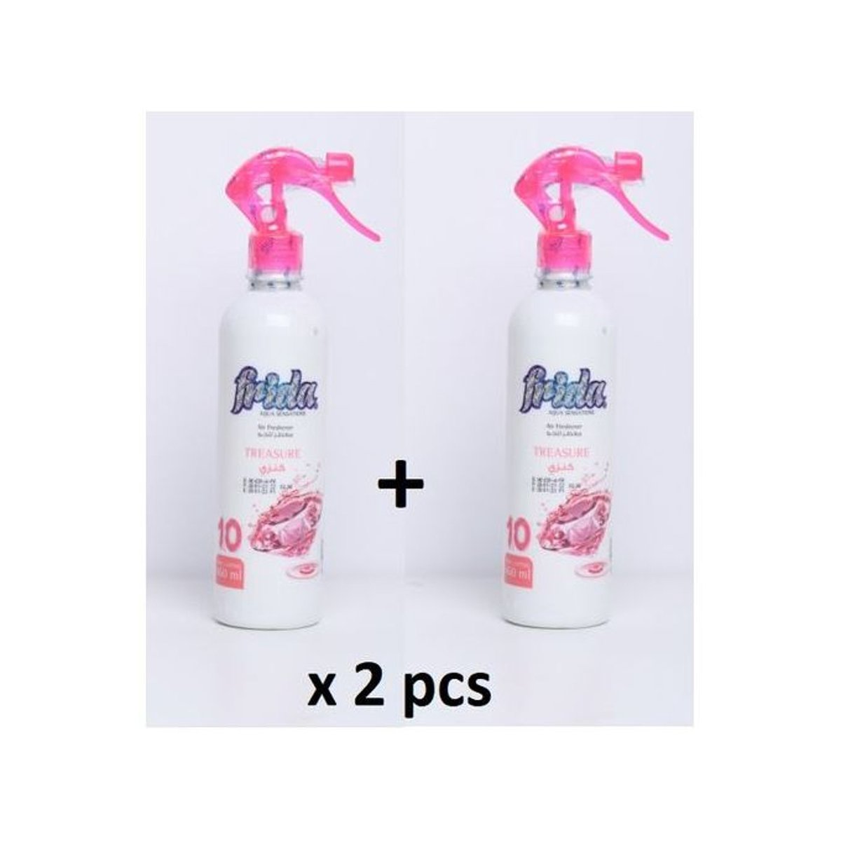 Borvat®| Frida Luchtverfrisser - TREASURE . parfum - 460 ml Set 2 Flessen