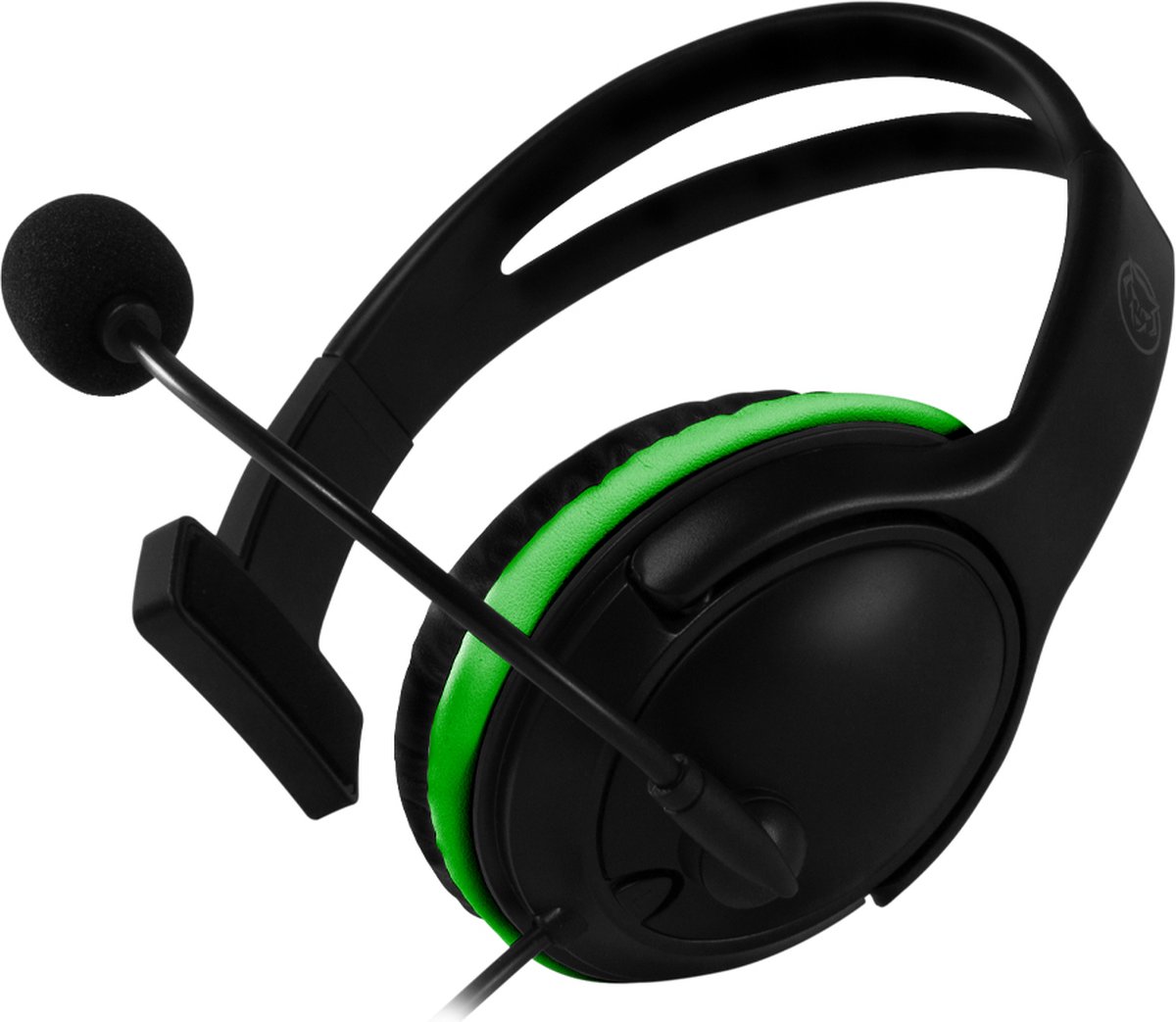 Qware Gaming - Mono Headset - Headset - Chat Headset - Geschikt voor Xbox X/S Series - Zwart / Groen