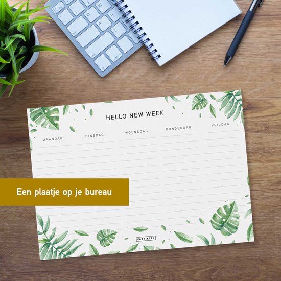 Nobo T-kaart planningset weekplanner (5 panelen, 24 sleuven) Nobo