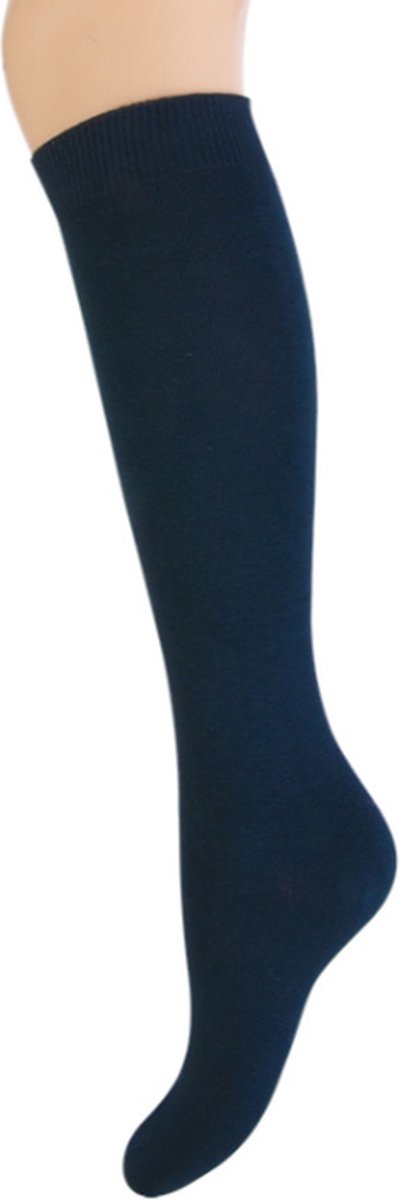 Teckel - Dames Kniekous - 2-Pack - Maat 36/42 - Marine