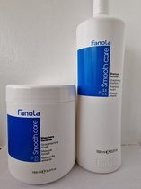 Fanola Smooth Care Duo Smoothing Shampoo 1000 + Smoothing Mask 1000ml