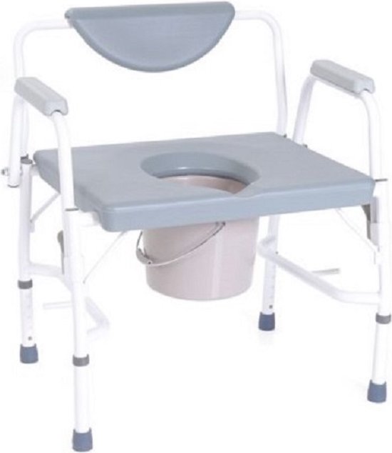 Moretti bariatrische toiletstoel - XXL - max 290 kg - Moretti