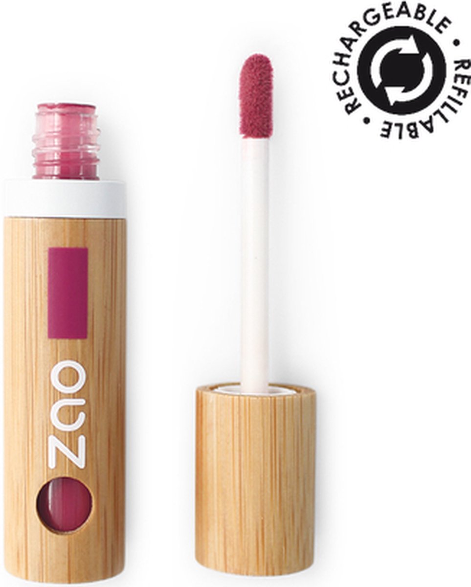 ZAO Bamboe Lip polish 035 Raspberry
