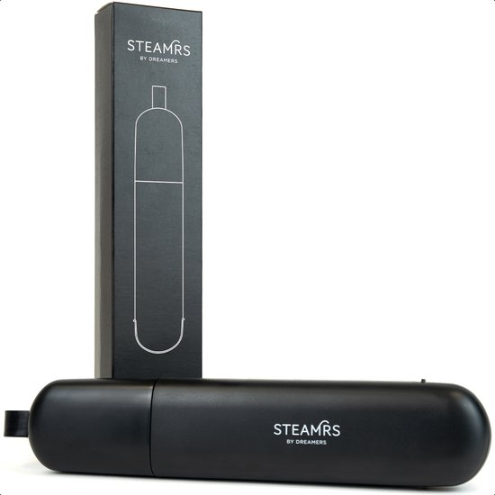 STEAMRS - Herbruikbare Luxe kledingborstel - Pluizenverwijderaar - Zwart