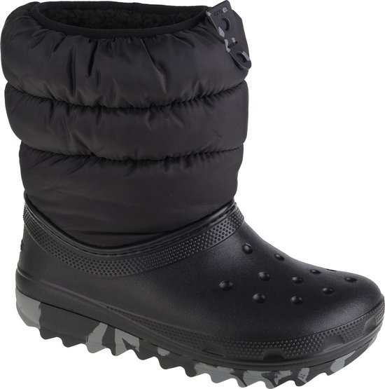 Crocs Classic Neo Puff Boot Kids 207684-001, pour un garçon, Zwart, Bottes de neige, Bottes femmes, taille: 29/30