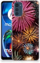 Smartphonehoesje Motorola Moto E32 Smartphone hoesje Vuurwerk