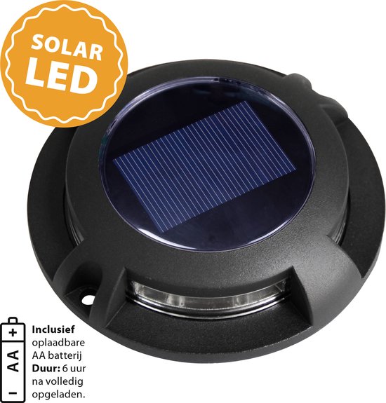 Sol Led Collection KS Verlichting Solar Decklight spot de sol led noir énergie solaire ...