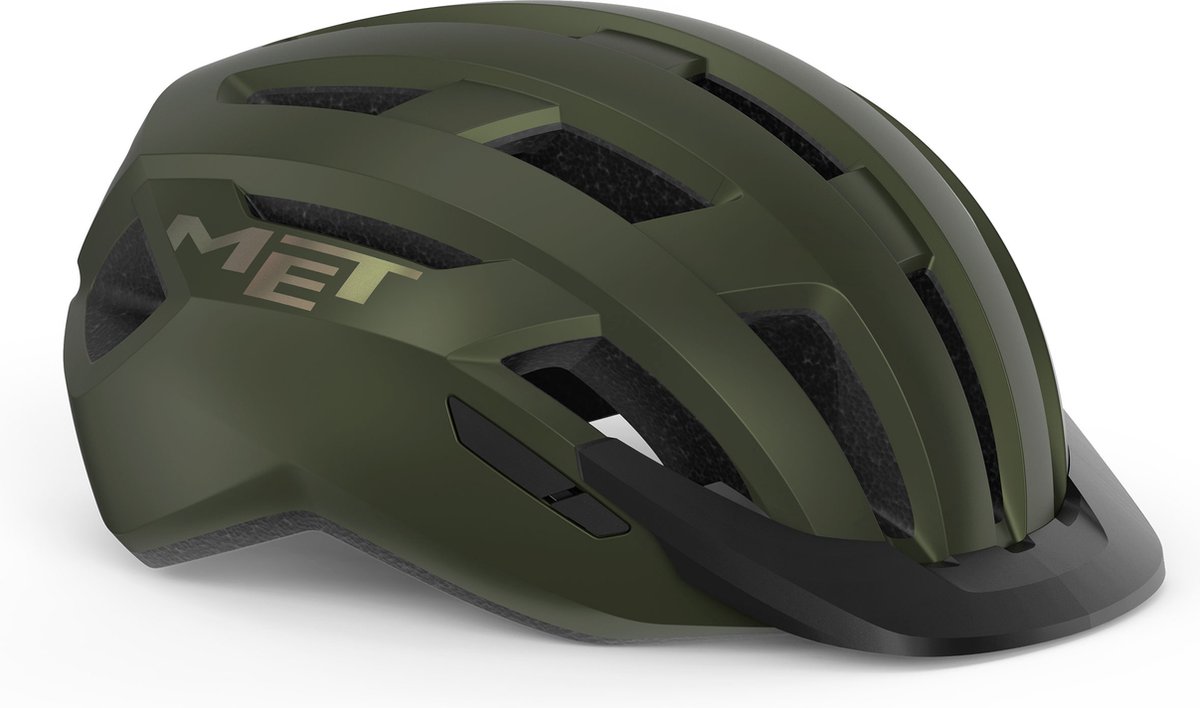 MET Allroad MIPS Fietshelm Mannen & Vrouwen – Fietshelm Volwassenen – Maat S (52-56cm) – Olive Iridescent Matt
