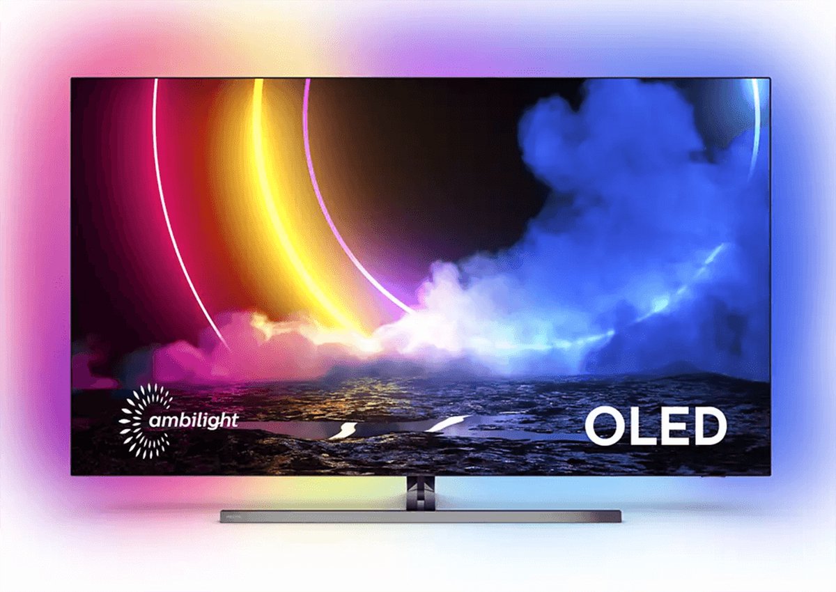 De Witgoed Outlet PHILIPS 55OLED856/12 OLED TV (55 inch / 139 cm. UHD 4K. SMART TV. Ambilight. Android TV™ 10 (Q)) aanbieding