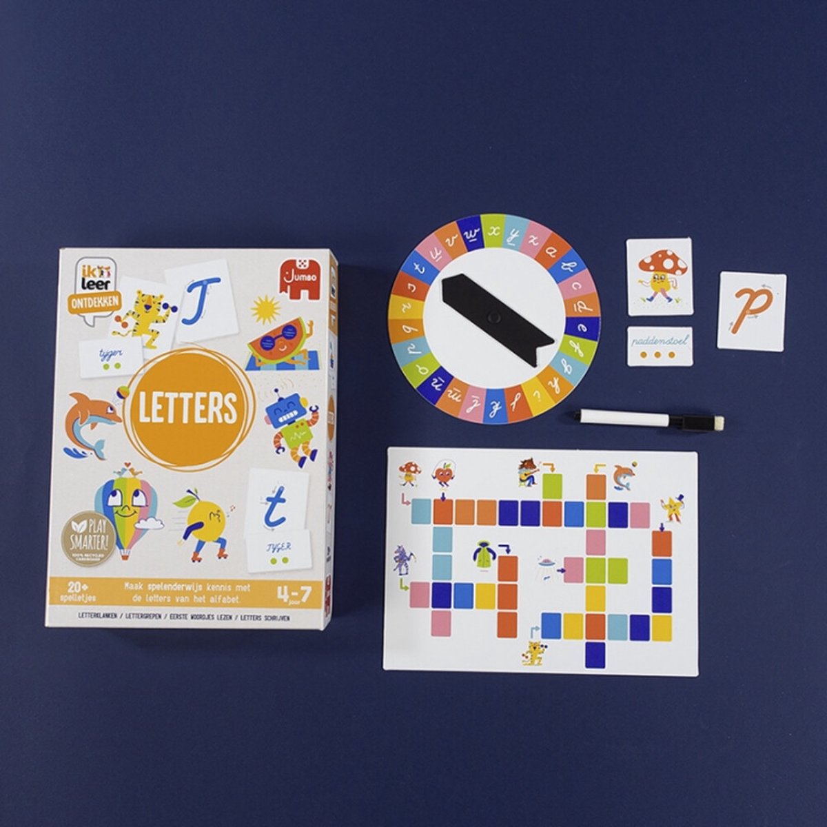 Jumbo - Ik leer ontdekken - Letters - Educatief spel - Vanaf 4 jaar — afbeelding 6