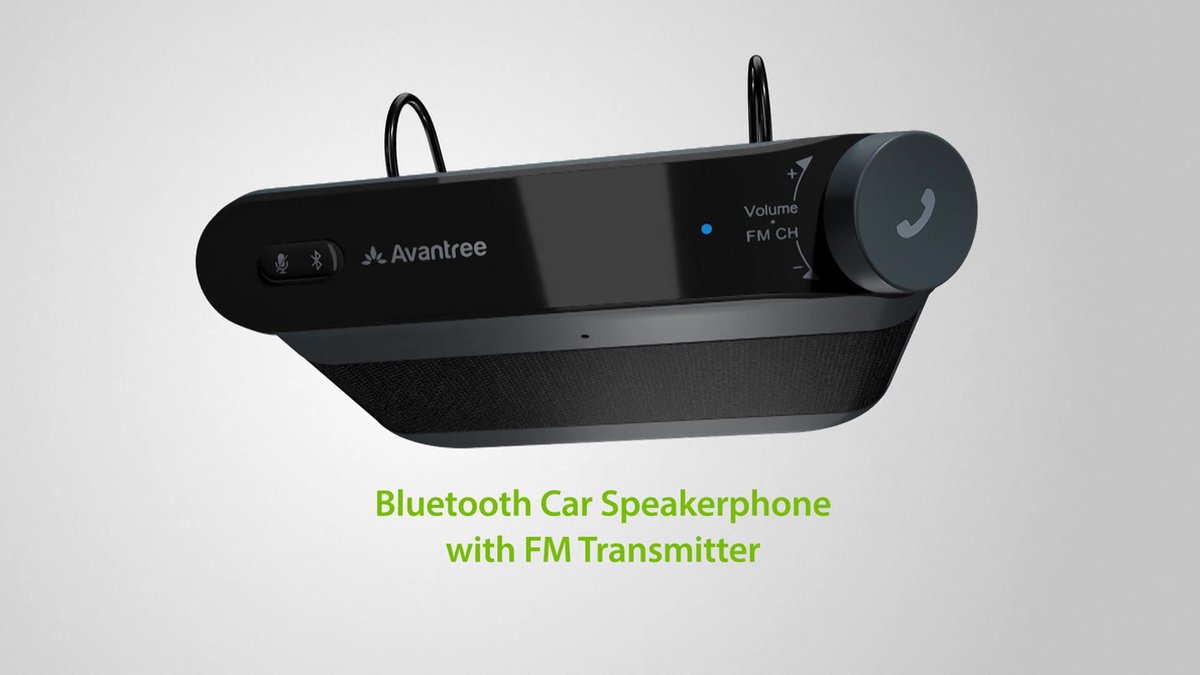 Roadtrip Enceinte Bluetooth Mains Libres Voiture, 6W, Son Hifi, Emetteur Fm, Téléphone Vers Autoradio, Réduction Du Bruit, Appels Clairs, Extinction/Allumage Automatique | Rakuten