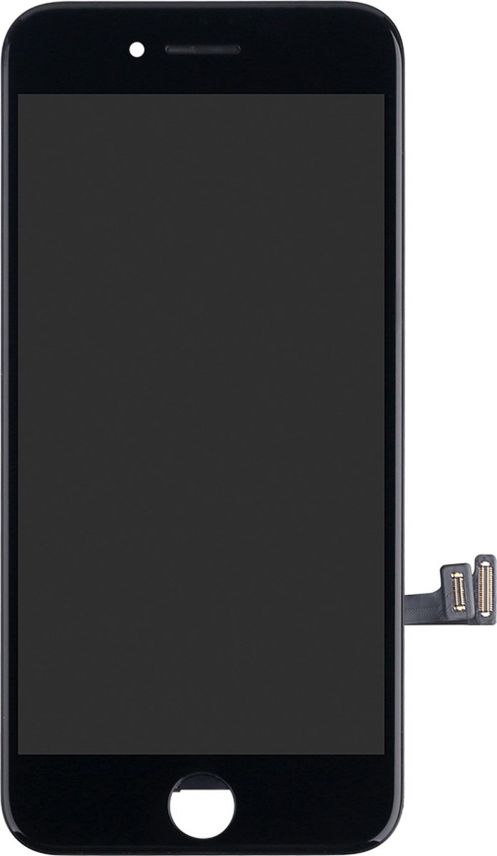VOOR IPHONE 7 PLUS - ZWART - BLACK - SCREEN ECRAN SCHERM - LCD + FREE ADHESIVE