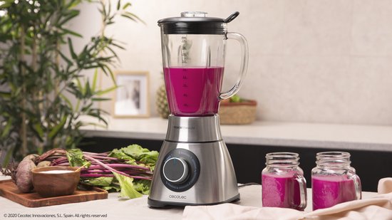 Cecotec Power Black Titanium 1300 PerfectMix - Blender - 1,8 liter van Cecotec — afbeelding 3