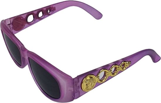 Zonnebril MARIT - UV 400 - Roze / Goud - Luxe bril met gouden poot - Kinder Model - Shades - Dames van Merkloos — afbeelding 2