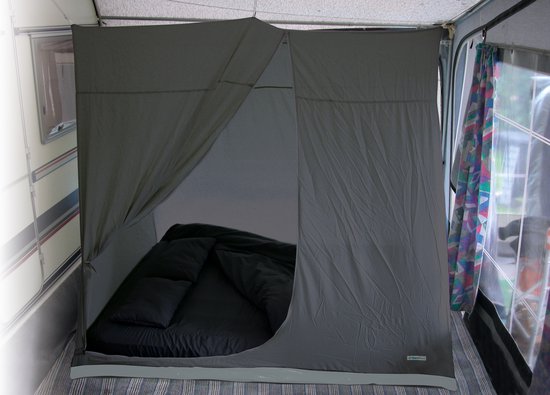 Eurotrail Binnentent - 210x180x185 cm - Antraciet van Eurotrail — afbeelding 3