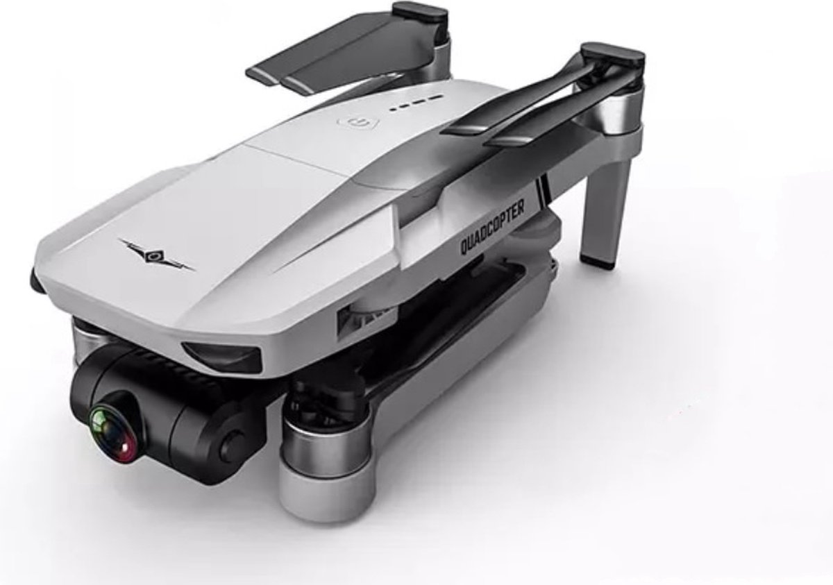 Smart Life Professionele Drone - 8K HD camera - Drone met GPS - Inclusief 2 Accu's - Grijs