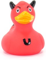 Deluxe Mini DEVIL Duck van Bud Duck: Mooiste Design badeend ter Wereld