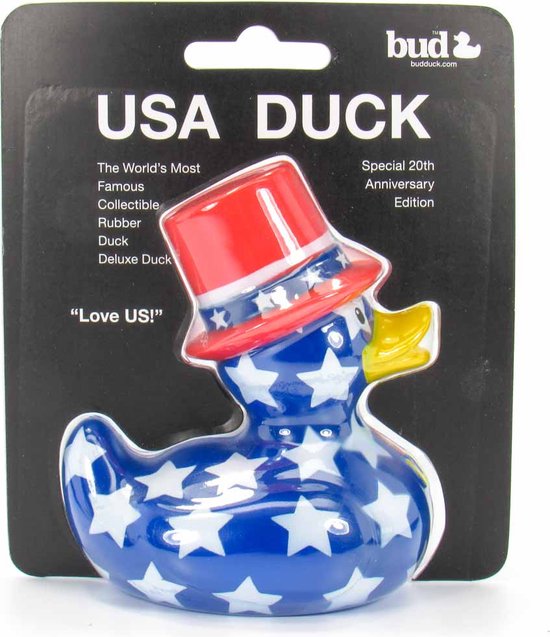 DELUXE USA DUCK badeendje van BudDuck van Deluxe — afbeelding 3